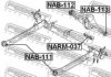 FEBEST NAB-111 Mounting, axle beam